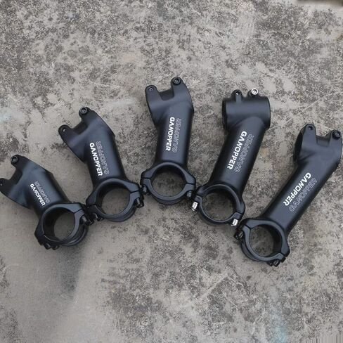 GANOPPER 25 Degree 31.8 Bike Stem with 25.4 Handlebar Shim 60mm 70mm 80mm 90mm 100mm 110mm in Kuwait