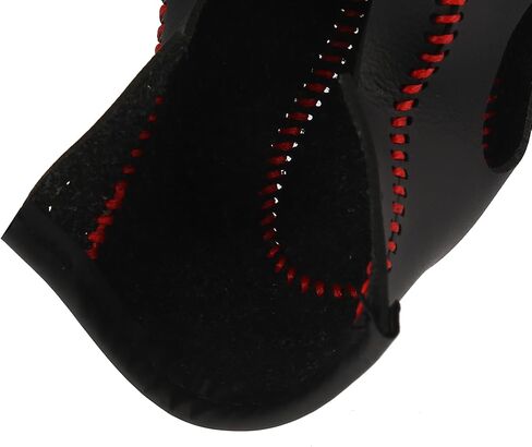 X AUTOHAUX Car Faux Leather Gear Shift Knob Cover for Ford Focus Escape Fusion Fiesta Transit Van Black in Saudi Arabia