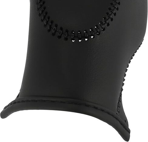 X AUTOHAUX Car Faux Leather Gear Shift Knob Cover for Ford Focus Escape Fusion Fiesta Transit Van Black in Saudi Arabia