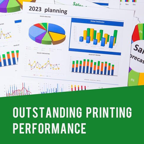 مجموعة خرطوشة حبر معاد تصنيعها بديلة لحبر HP 67XL تعمل مع DeskJet 2700 2752 2755 4155 Envy 6000 6055e 6055 Envy Pro 6400 6455 6455e 6475 6452 (1 أسود، 1 ثلاثي الألوان) in Kuwait