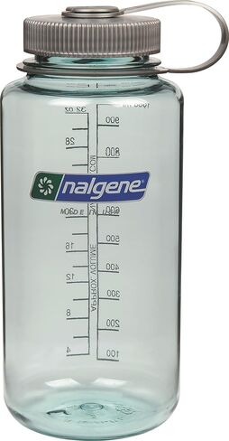 Nalgene Sustain Tritan BPA-Free Water Bottle Made with Material Derived from 50% Plastic Waste, 32 OZ, Wide Mouth in Kuwait