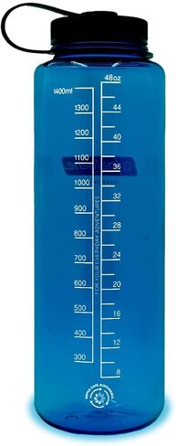 Nalgene Sustain Tritan BPA-Free Water Bottle Made with Material Derived from 50% Plastic Waste, 32 OZ, Wide Mouth in Kuwait