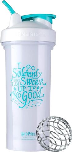 BlenderBottle Harry Potter Shaker Bottle Pro Series Perfect for Protein Shakes and Pre Workout, 28-Ounce, Books in Saudi Arabia