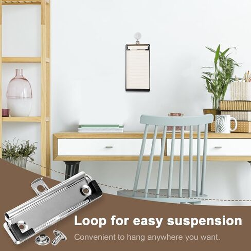 14 حزمة من مشابك الحافظة القابلة للتركيب مع براغي ومشابك معدنية بديلة للحافظة مع أقدام مطاطية وفتحة تعليق، أجهزة مشابك الحافظة المحملة بنابض in Kuwait