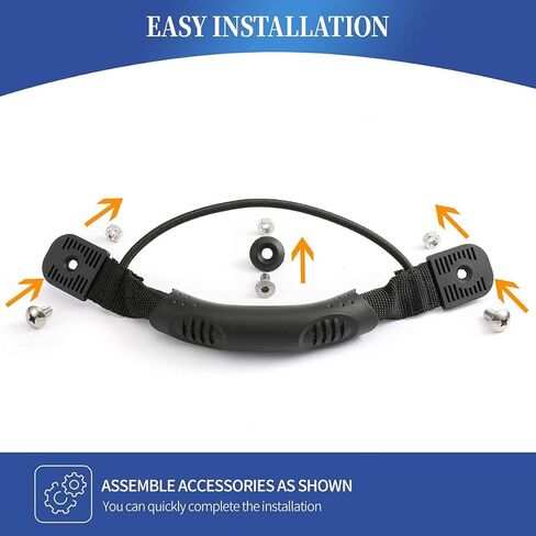 Anndason قطعتان من حوامل قضبان قارب صيد السمك وغطاء غطاء، وقطعتين من قارب الكاياك ومقابض الحمل الجانبية والأجهزة in Kuwait