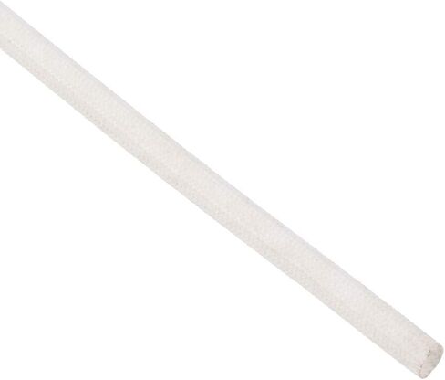 uxcell Insulation Braid Sleeve, 9.8Ft-3mm High TEMP Silicone Fiberglass Sleeve White in Kuwait