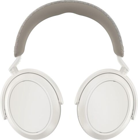 سماعات الرأس اللاسلكية SENNHEISER Momentum 4 - سماعة بلوتوث للمكالمات فائقة الوضوح مع إلغاء الضوضاء التكيفي، عمر البطارية 60 ساعة وصوت قابل للتخصيص، أبيض (متجدد) in Saudi Arabia