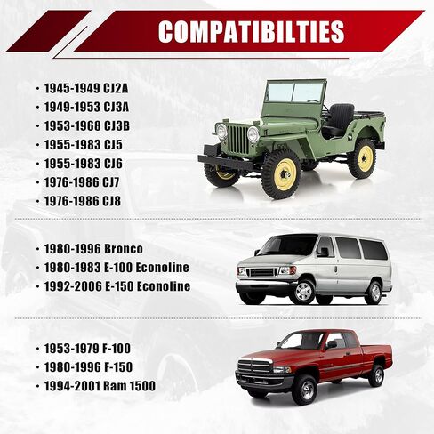 فواصل عجلات 5x5.5، لـ 1994-2001 Dodge Ram 1500 و1980-1996 Ford F-150، 4 قطع 2 بوصة 5x139.7 فاصل عجلة لـ 1992-2006 E-150 1960-1985 CJ2 CJ3 CJ7 CJ5 CJ6، 5 عروة مع 1 /2-20 ترصيع 108 مركز in Kuwait