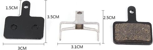 Bike Disc Brake Pads, Black M446 Mountain Bike Disc Brake Pads Road Bicycle Semi Metal Brake Pads in Saudi Arabia