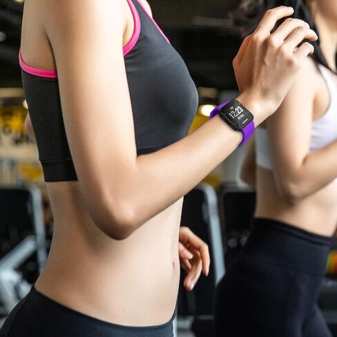 حزام Watbro متوافق مع Garmin Forerunner 35، حزام بديل لساعة من السيليكون الناعم، لساعة Garmin Forerunner 35 الذكية، يناسب معصم 5.11-9.05 بوصة (130 مم - 230 مم) in Kuwait