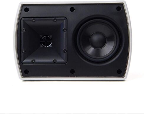 Klipsch AW-400 Indoor/Outdoor Speaker - White & CDT-5650-C II in-Ceiling Speaker - White in Saudi Arabia