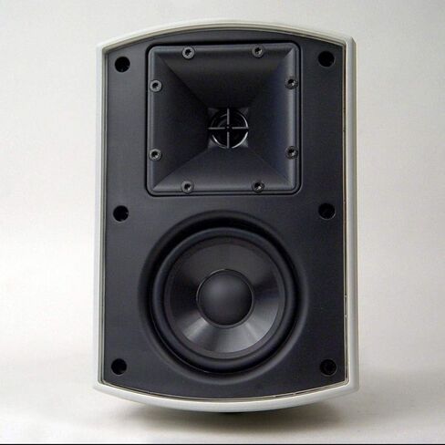 Klipsch AW-400 Indoor/Outdoor Speaker - White & CDT-5650-C II in-Ceiling Speaker - White in Saudi Arabia
