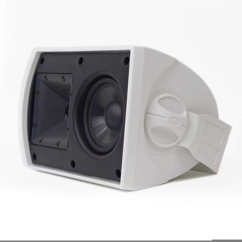 Klipsch AW-400 Indoor/Outdoor Speaker - White & CDT-5650-C II in-Ceiling Speaker - White in Saudi Arabia