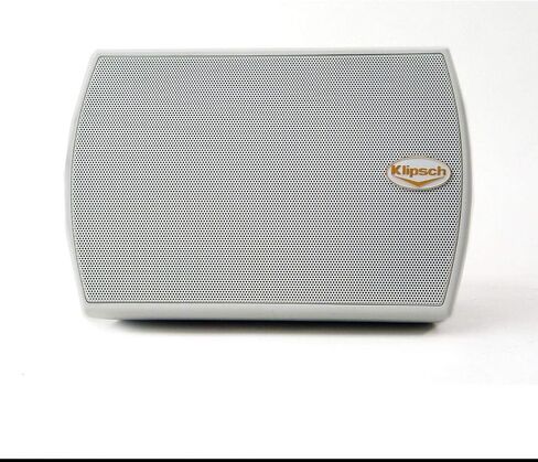 Klipsch AW-400 Indoor/Outdoor Speaker - White & CDT-5650-C II in-Ceiling Speaker - White in Saudi Arabia