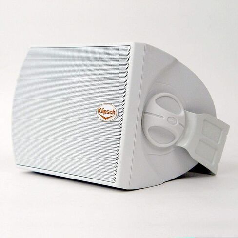 Klipsch AW-400 Indoor/Outdoor Speaker - White & CDT-5650-C II in-Ceiling Speaker - White in Saudi Arabia