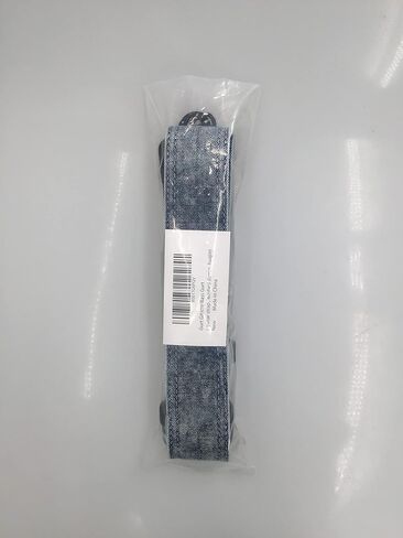 حزام جيتار مع نهايات جلدية سريعة الفك، حزام قابل للتعديل باللون الأزرق ديمين المغسول للجيتار الصوتي/الكهربائي/الجهير مع مشبك، بعرض 5 سم in Kuwait