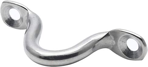 M3 316 Stainless Steel Bimini Boat Top PAD Eye, Eye Strap, Tie Down, Tie Anchor Point, Kayak Deck Loop, Suitable for Kayak Canoe Rigging, Pack of 20 in Saudi Arabia