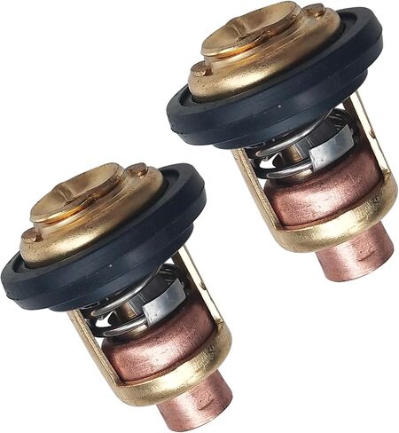 2 قطعة 688-12411 6E5-12411 50 ℃ مجموعة ترموستات مناسبة لياماها بارسون ماكارا البحرية 2-السكتة الدماغية محرك خارجي in Kuwait