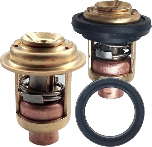 2 قطعة 688-12411 6E5-12411 50 ℃ مجموعة ترموستات مناسبة لياماها بارسون ماكارا البحرية 2-السكتة الدماغية محرك خارجي in Kuwait