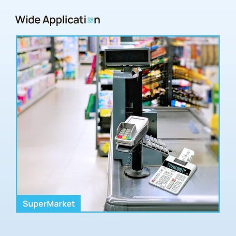 HALLOLUX 24 حزمة بديلة لشريط حاسبة GR24 GR24BR Universal Twin Spool Calculator مع Nukote BR80c، Sharp El 1197 P III، Porelon 11216، Dataproducts R3027 (أسود/أحمر، مختومة بشكل فردي) in Kuwait