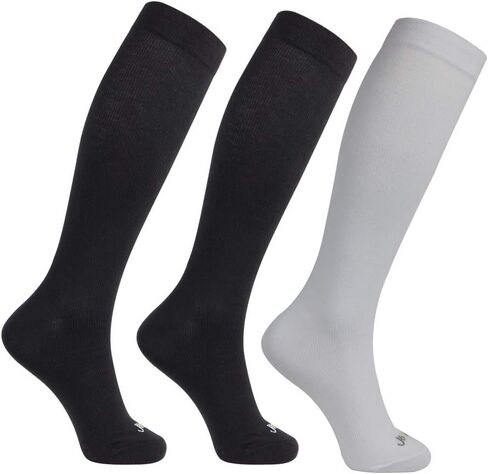 JAVIE Compression Socks for Men & Women (15-20mmHg) - Compression Stockings for Running, Soccer, Athletic, Travel, Pregnancy in Kuwait