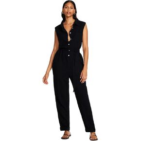 Women's Swimwear Sabina Jumpsuit Crinkle Linen