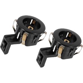 Motoforti Car Rear Bumper PDC Parking Sensor Retainer Holder Bracket, for Toyota Sequoia 2008-2014, Plastic, 89348-33060, Black, 2pcs