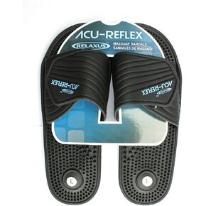 Acu-Reflex Massage Sandals. 1 Pair. ReflexologySandals. Acu-Shiatsu Sandals (XL (Men 11-12))
