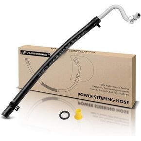 A-Premium Power Steering Return Hose Line Assembly Compatible with Cadillac CTS 2004 2005 2006 2007 2.8L 3.6L Gear To Cooler