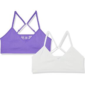 Fruit of the Loom Big Girls' Seamless Bralette(Pack of 2)