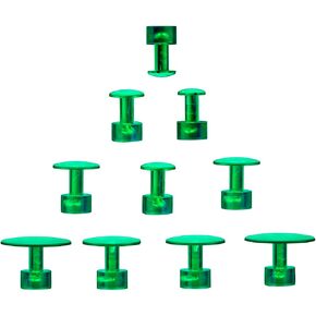 Dent Repair Convex Glue Tabs, PDR Round Pulling Tab Set,10 PCS