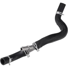 Engine Heater Hose Assembly No.5C3Z8075CB Radiator Overflow Hose for Ford F-250 Super Duty 2005-2007 Rubber Black