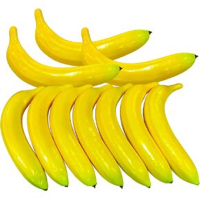 10pcs الموز الاصطناعي محاكاة Lifelelik