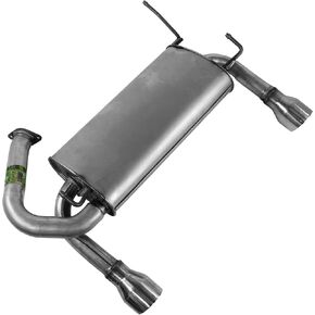 Walker Quiet-Flow SS 50097 Direct Fit Direct Duffler Assembly 2.25 "Outlet (OD) لـ Infiniti FX35