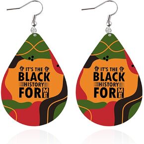 Juneteenth Outfit for Women African Juneteenth Earrings Bracelets Jewelry Sets for Black Women Juneteenth 1865 Earrings Juneteenth Shirts Women Accessories
