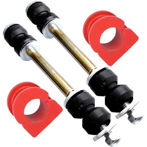 Scitoo 4pc التعليق الأمامي مجموعة Sway Sway Bar Link Bar Link Fit for Escalade 2009-2015 for Avalanche 2007-2013 for Silverado 1500 2007-2014 for Tahoe 2007-2014 for GMC Sierra 1500 2007-2017