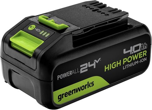 Greenworks 24V 4.0Ah Lithium-Ion High-Power Battery, Upgraded with 35% Power Boost (Genuine Battery/ 150+ Compatible Tools) in Saudi Arabia