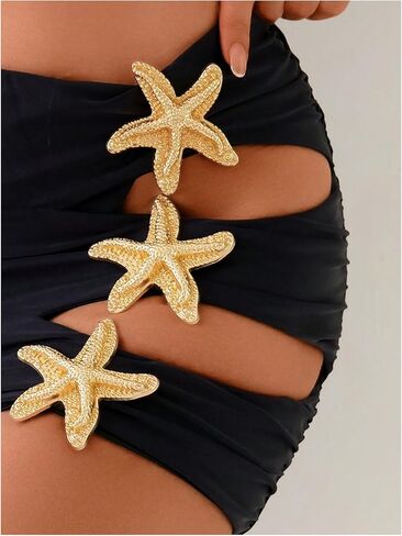 مريحة للسيدات النجمة المقطوعة من التستر على تنورة Ruched Mid Rise Beach Bodycon تنورة in Saudi Arabia