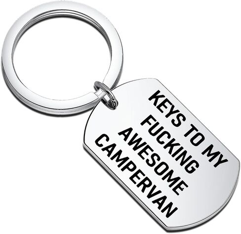 Maofaed van Driver Gift Van Ownty Home Hife to My Fxxking Awesome Campervan Keychain Campervan Gift in Saudi Arabia