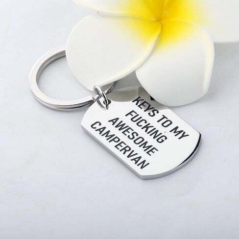 Maofaed van Driver Gift Van Ownty Home Hife to My Fxxking Awesome Campervan Keychain Campervan Gift in Saudi Arabia