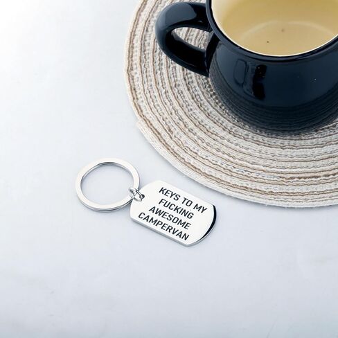 Maofaed van Driver Gift Van Ownty Home Hife to My Fxxking Awesome Campervan Keychain Campervan Gift in Saudi Arabia