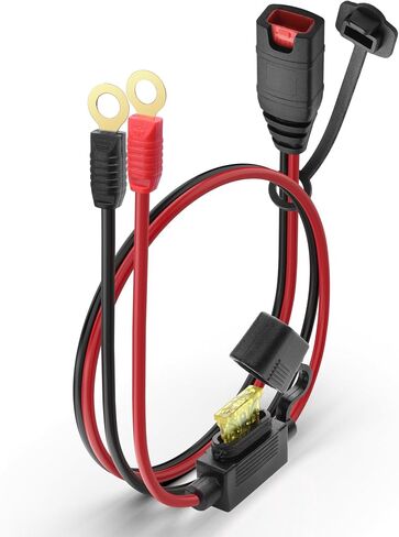 YAODHAOD Wire Harness Compatible with NOCO(R) GC008 X-Connect, 16 AWG M10 (3/8in) XL Eyelet Terminal Connector,Smart Battery Chargers Extension Eyelet Terminal Accessory (2PCS) (M10, 1PCS) in Saudi Arabia