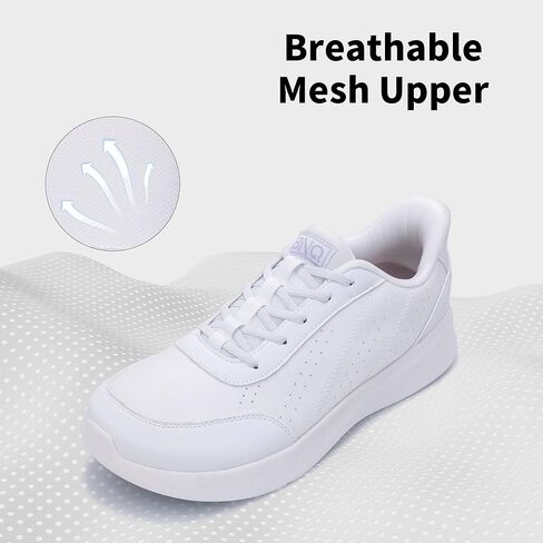 رجالي عريض أصابع القدم أحذية المشي قوس الدعم التنس الأحذية الرياضية صفر إسقاط الحد الأدنى أحذية عارضة الحجم 7-12 in Kuwait