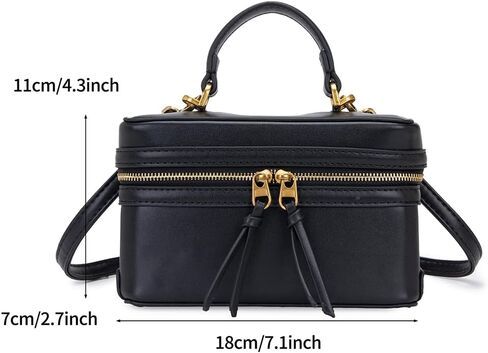New Classic Satchel Crossbody Purse for Women Chic Mini Box Purse, Women Crossbody Shoulder Bag in Kuwait