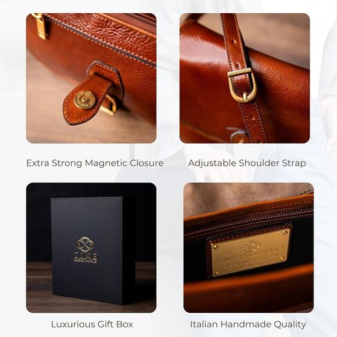 Time Resistance Leather Cross Body Bag for Women - Handbag, Shoulder, Messenger, Purse in Saudi Arabia