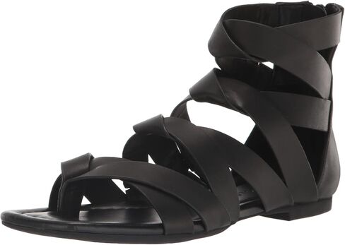 Aerosoles Women's Harper Flat Sandal, Tan Leather, 8.5 in Kuwait