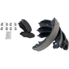 TRQ Brake Pads Ceramic Compatible with 2003-2007 Honda Accord