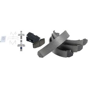 TRQ Brake Pads Ceramic Compatible with 2001-2002 Toyota 4Runner