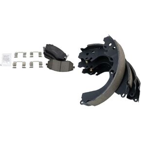 TRQ Brake Pads Ceramic Compatible with 2003-2008 Subaru Forester 2002-2003 Impreza