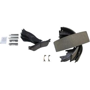 TRQ Brake Pads Ceramic متوافق مع 1997 Ford F-250